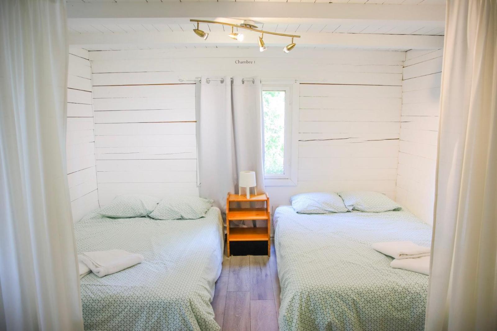 Les Cabanes Parisiennes - Chalets 1H30 From Paris - 62P Сент-Женевьев-де-Буа Экстерьер фото
