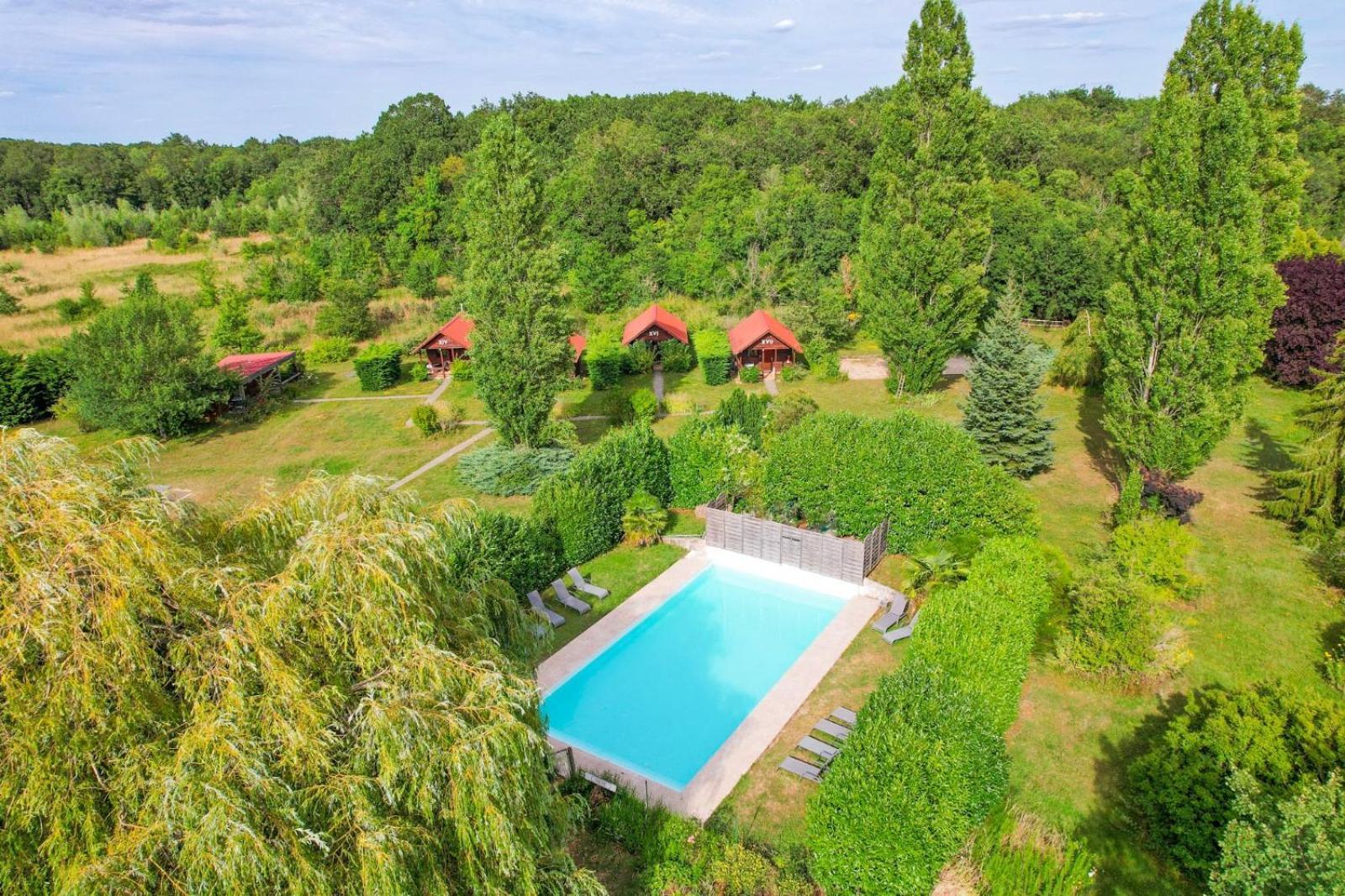 Les Cabanes Parisiennes - Chalets 1H30 From Paris - 62P Сент-Женевьев-де-Буа Экстерьер фото